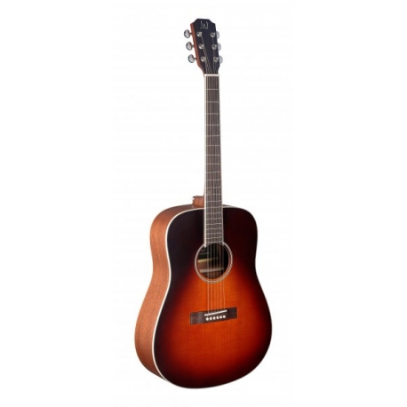 J.N GUITARS GT.AC DREAD CEDRE MASS SUNBRST