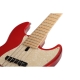 Marcus Miller V7 Swamp Ash-5 BMR MN Bright Metallic Red 