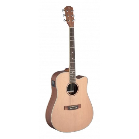 J.N GUITARS GT.E/A DREAD CW-EPICEA MS/ACAJ
