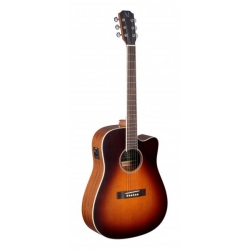 J.N GUITARS GT.E/A DREADN CW-CEDRE SUNBRST