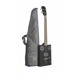 J.N GUITARS CASK CIG.BOX GUIT.SAPELE NOIR