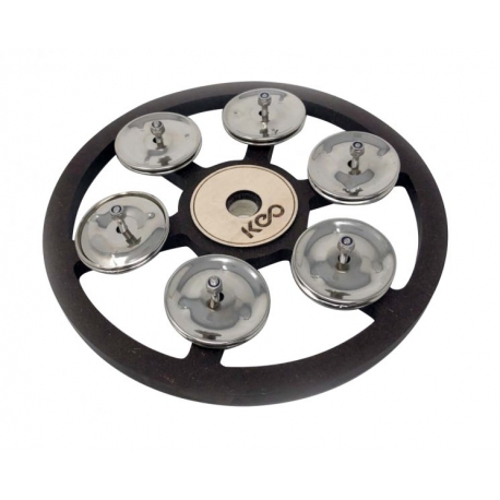 KEO PERCUSSION TAMBOURINE HI-HAT 6 PR CYMB