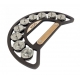 KEO PERCUSSION TAMBOURIN 1/2 LUNE 9 PR CYMB