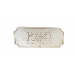 KEO PERCUSSION ENSEIGNE BOIS POUR DISPLAY