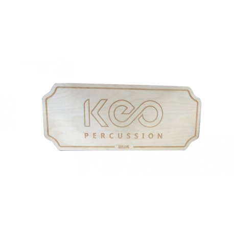 KEO PERCUSSION ENSEIGNE BOIS POUR DISPLAY