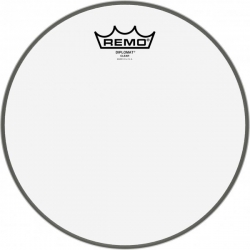 REMO 10" DIPLOMAT TRANSPARENTE