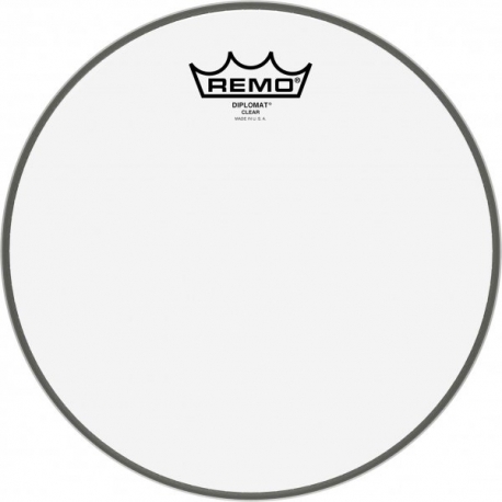 REMO 10" DIPLOMAT TRANSPARENTE
