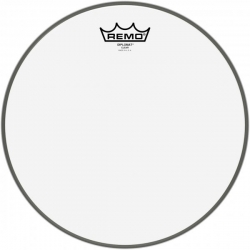 REMO 12" DIPLOMAT TRANSPARENTE