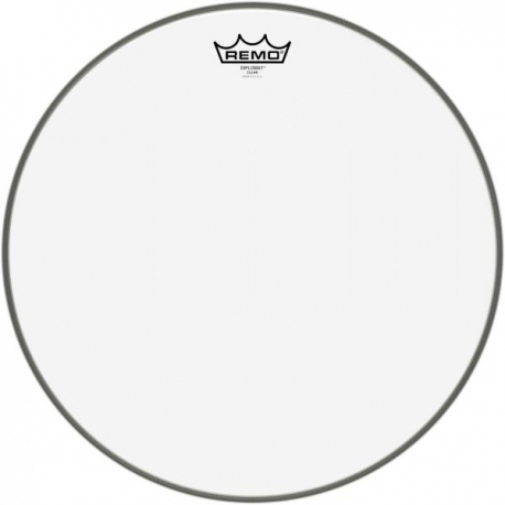 REMO 16" DIPLOMAT TRANSPARENTE