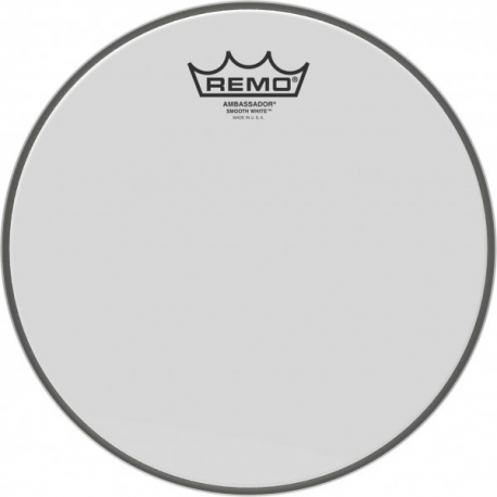 REMO 10" AMBASSADOR BLANC LISSE