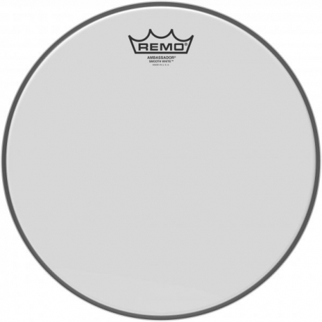 REMO 12" AMBASSADOR BLANC LISSE