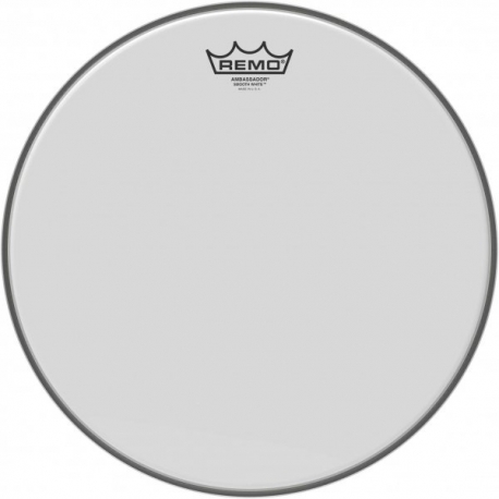 REMO 14" AMBASSADOR BLANC LISSE