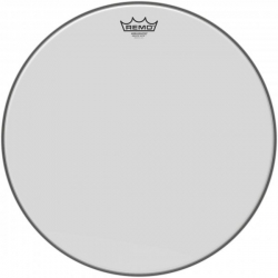 REMO 18" AMBASSADOR BLANC LISSE
