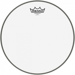 REMO 11" AMBASSADOR TRANSPARENTE