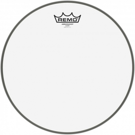 REMO 11" AMBASSADOR TRANSPARENTE