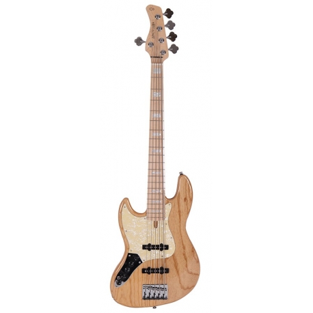 Marcus Miller V7 Swamp Ash-5 LH NT MN Naturel Gauchère