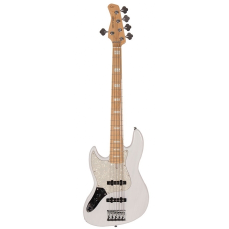 Marcus Miller V7 Swamp Ash-5 LH WB 2.0 White Blond Gauchère
