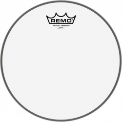 REMO 10"VINTAGE EMPEROR TRANSPARENT