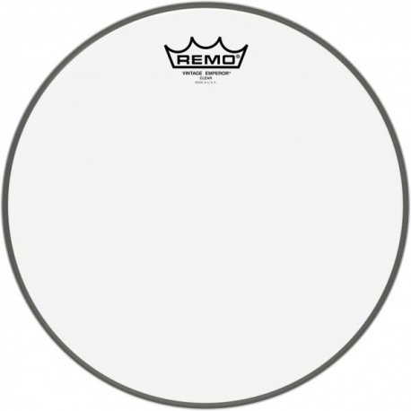 REMO 12"VINTAGE EMPEROR TRANSPARENT