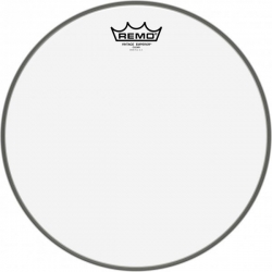 REMO 13"VINTAGE EMPEROR TRANSPARENT