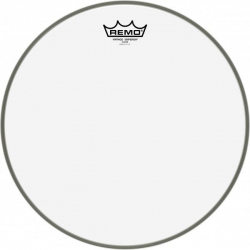 REMO 14"VINTAGE EMPEROR TRANSPARENT
