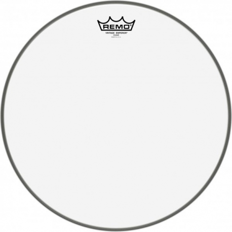 REMO 15"VINTAGE EMPEROR TRANSPARENT
