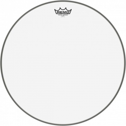 REMO 18"VINTAGE EMPEROR TRANSPARENT