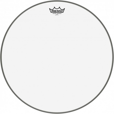 REMO 18"VINTAGE EMPEROR TRANSPARENT