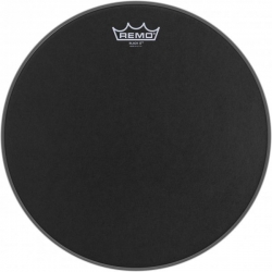 REMO 14" BLACK X + BLACK DOT BOTTOM