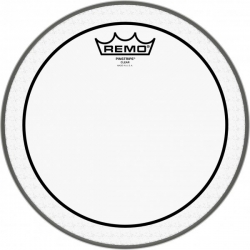 REMO 10" PINSTRIPE TRANSPARENTE