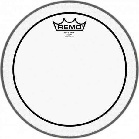 REMO 10" PINSTRIPE TRANSPARENTE