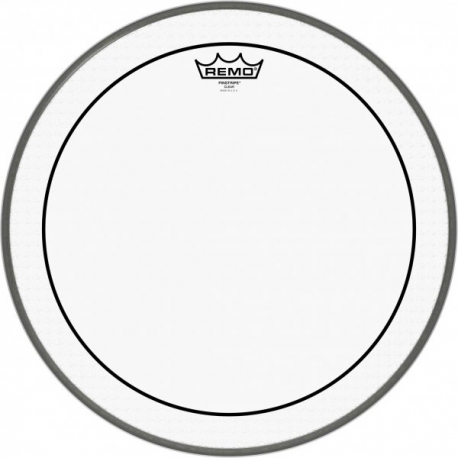REMO 18" PINSTRIPE TRANSP.GR.CAISSE
