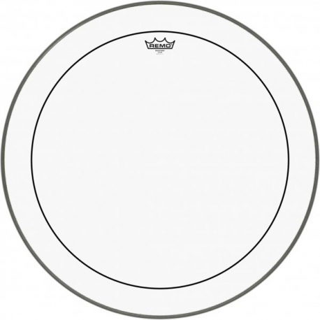 REMO 26" PINSTRIPE TRANSP.GR.CAISSE