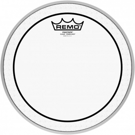 REMO 10" PINSTRIPE TRANSP.MARCHING