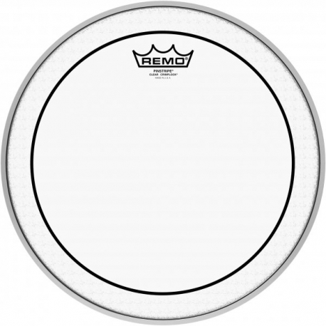 REMO 13" PINSTRIPE TRANSP.MARCHING