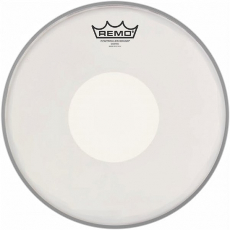 REMO 14"CS FRAPPE SABL+RD BLAN.SOUS