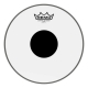 REMO 09" CS TRANSPARENTE+ROND NOIR