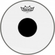 REMO 10" CS TRANSPARENTE+ROND NOIR