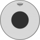 REMO 16" CS BLANC LISSE+ROND NOIR