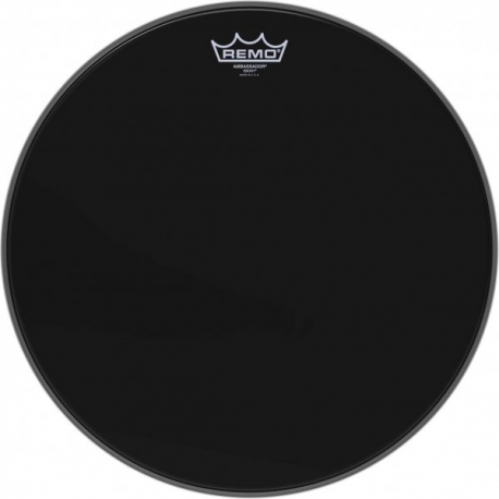 REMO 16" EBONY AMBASSADOR