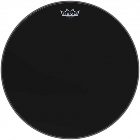 REMO 18" EBONY AMBASSADOR