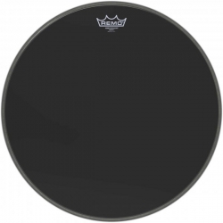 REMO 18" EBONY AMBASSADOR GR.CAISSE