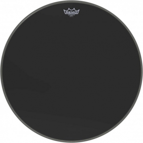 REMO 22" EBONY AMBASSADOR GR.CAISSE