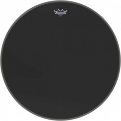 REMO 24" EBONY AMBASSADOR GR.CAISSE