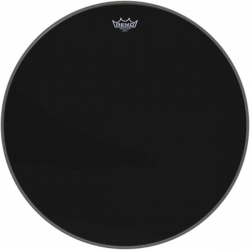 REMO 26" EBONY AMBASSADOR GR.CAISSE