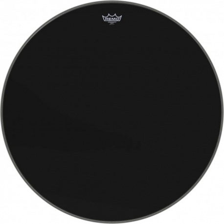 REMO 28" EBONY AMBASSADOR GR.CAISSE