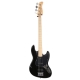 Marcus Miller V7 Vintage Alder-4 FL BK MN Black Fretless