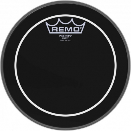 REMO 08" EBONY PINSTRIPE