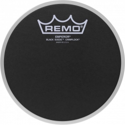 REMO 6"CRIMPLOCK EMPEROR EBONY SUED