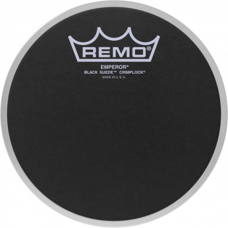 REMO 10"CRIMPLOCK EMPEROR EBONY SUE